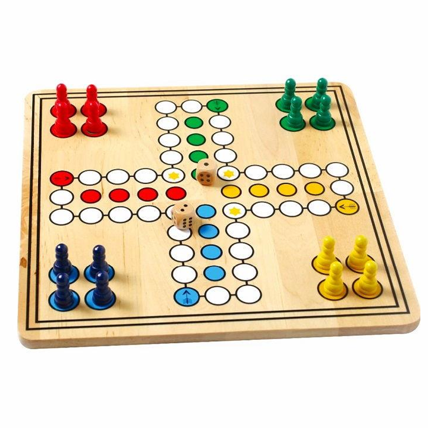 Impression UV sur bois de jeux de société.