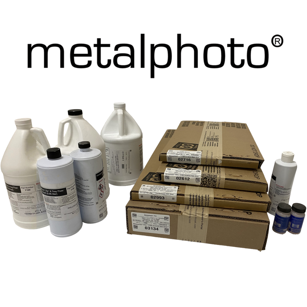 Plaque aluminium anodisée photosensible Metalphoto