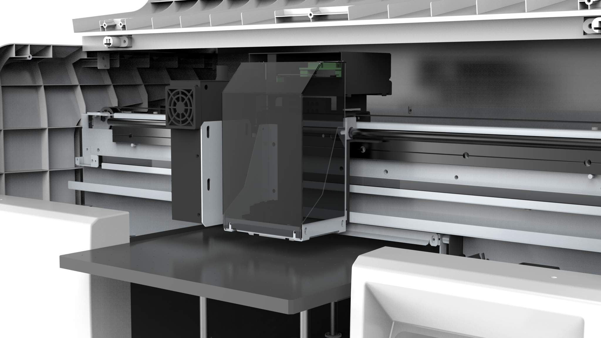 La machine d'impression UV Led A max : sa lampe UV