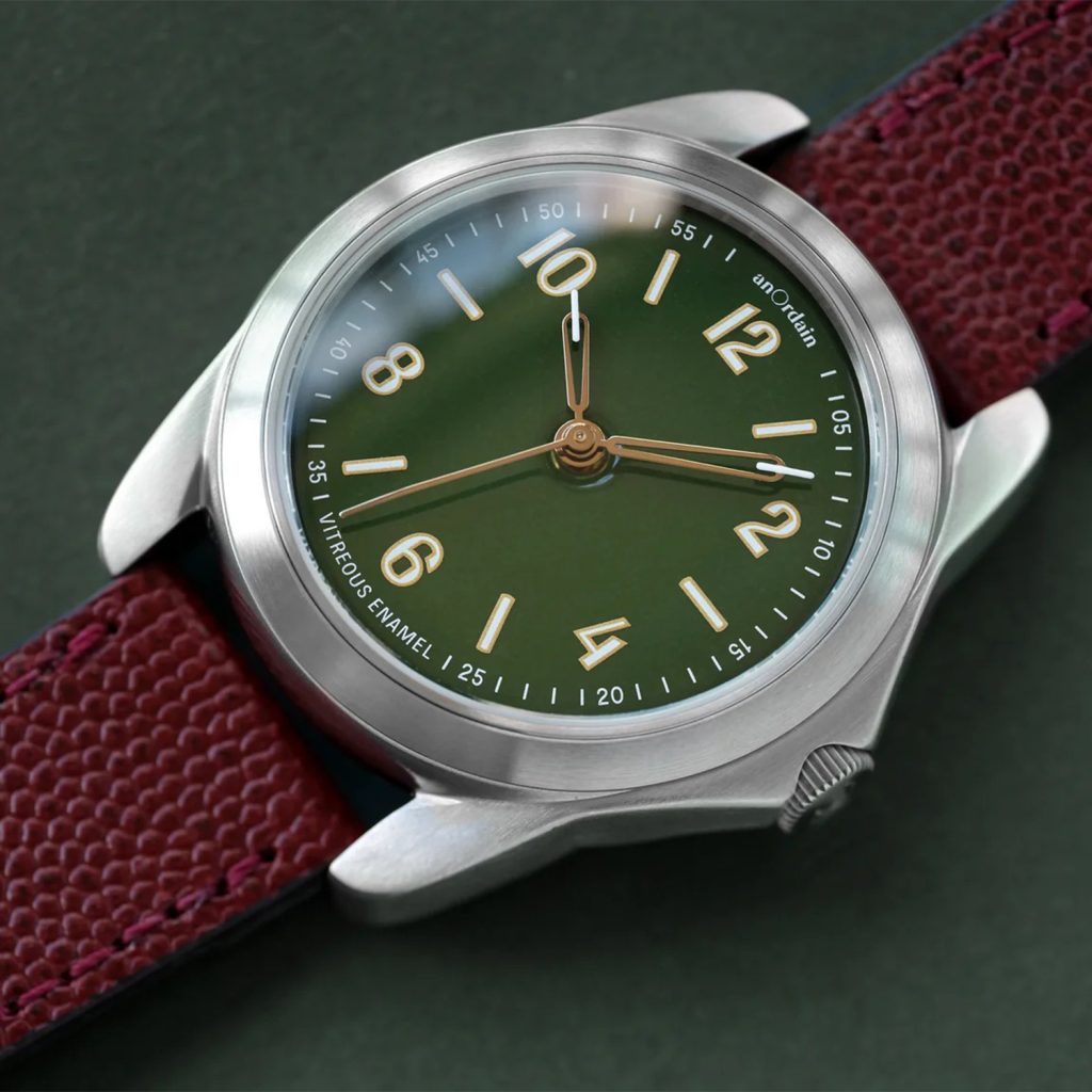 Tampographie sur un cadran de montre