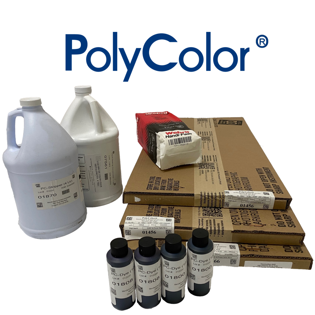 Plaque aluminium anodisé photosensible Polycolor