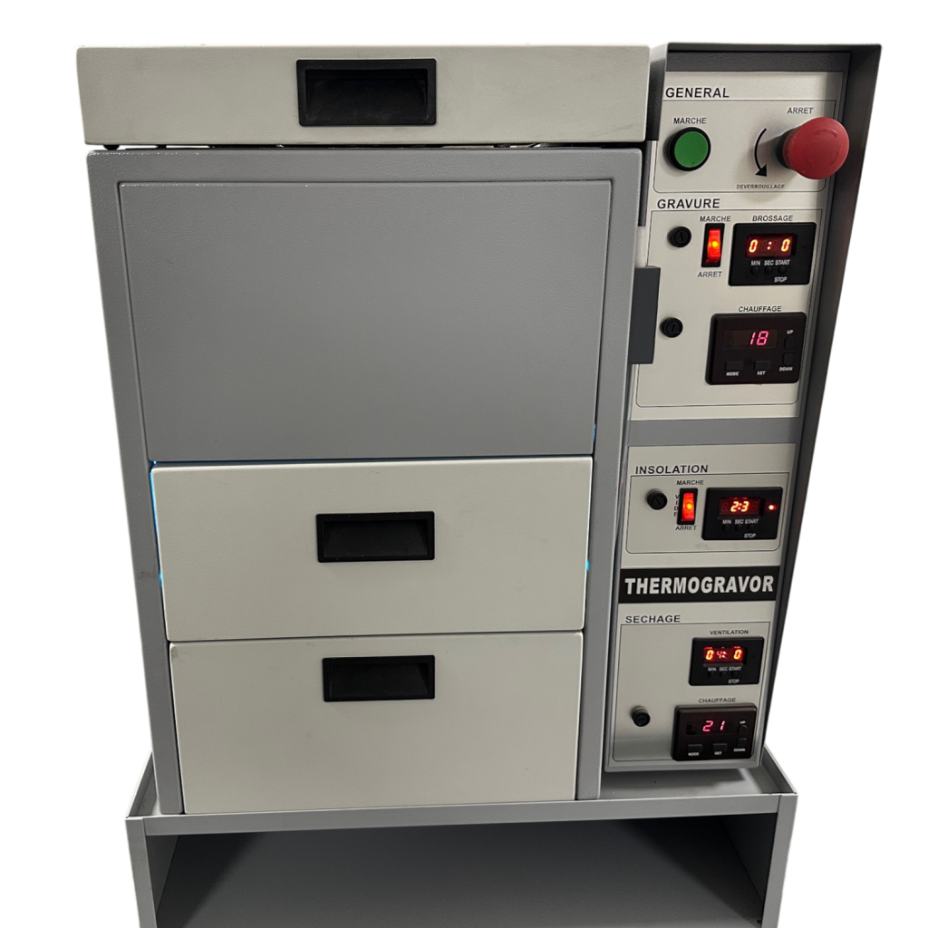 machine photopolymère thermogavor