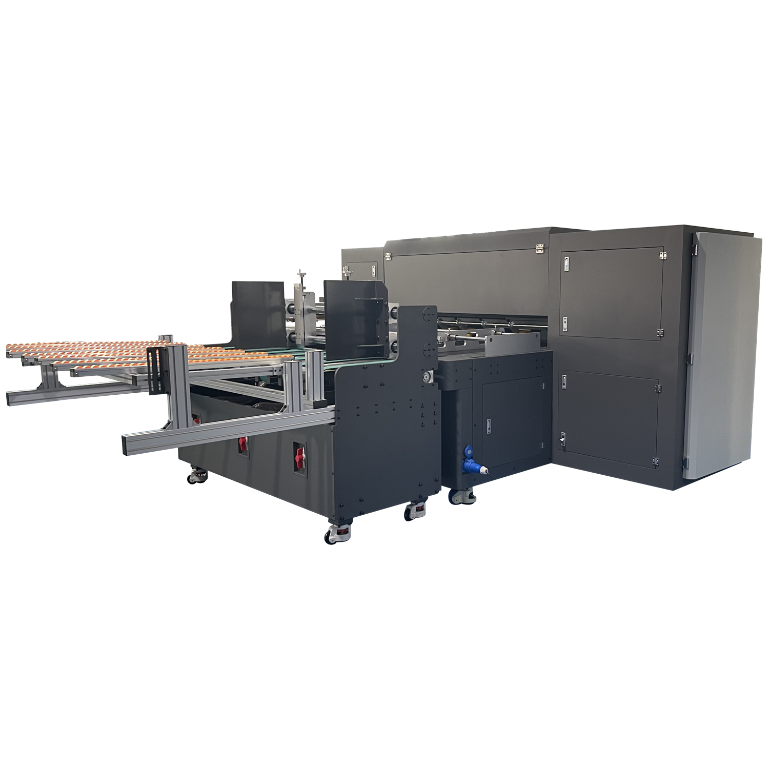 Machine d'impression de sacs krat, cartons ... single pass 600